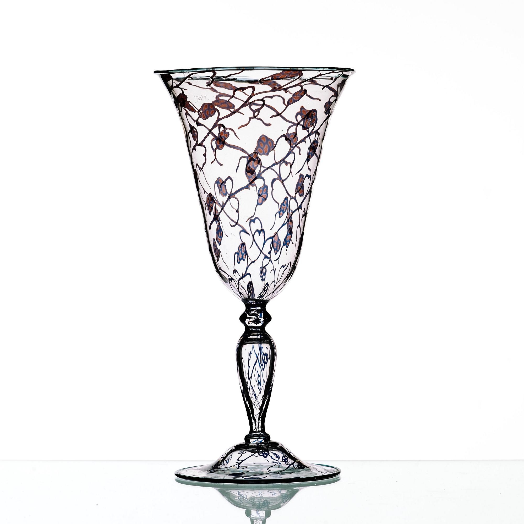 Orrefors, pokal, graal, 1923.