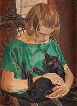 337. Carl Wilhelmson, "Svarta katten" (The Black Cat).