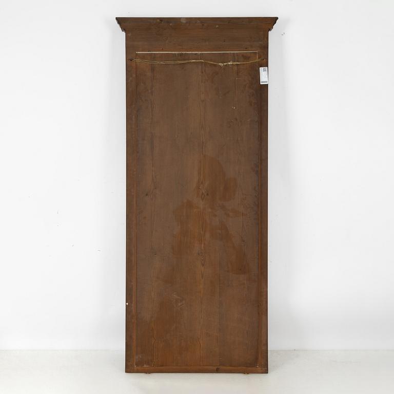 A mirror and console table, second half of the 19th century.