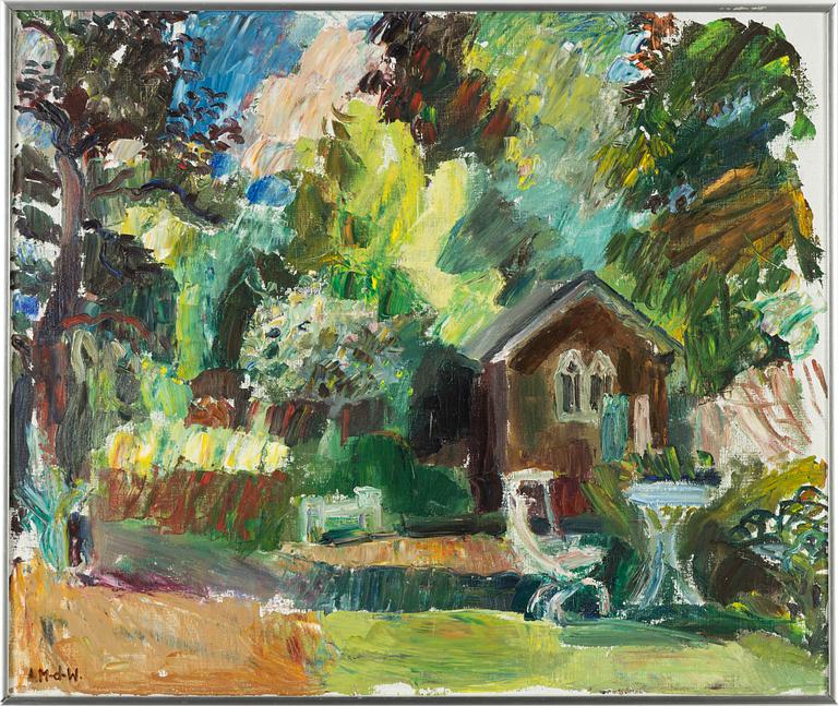 Astrid Munthe-de Wolfe, oil on canvas, signed.