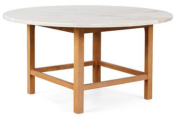 519. A Svenskt Tenn marble and beech sofa table.
