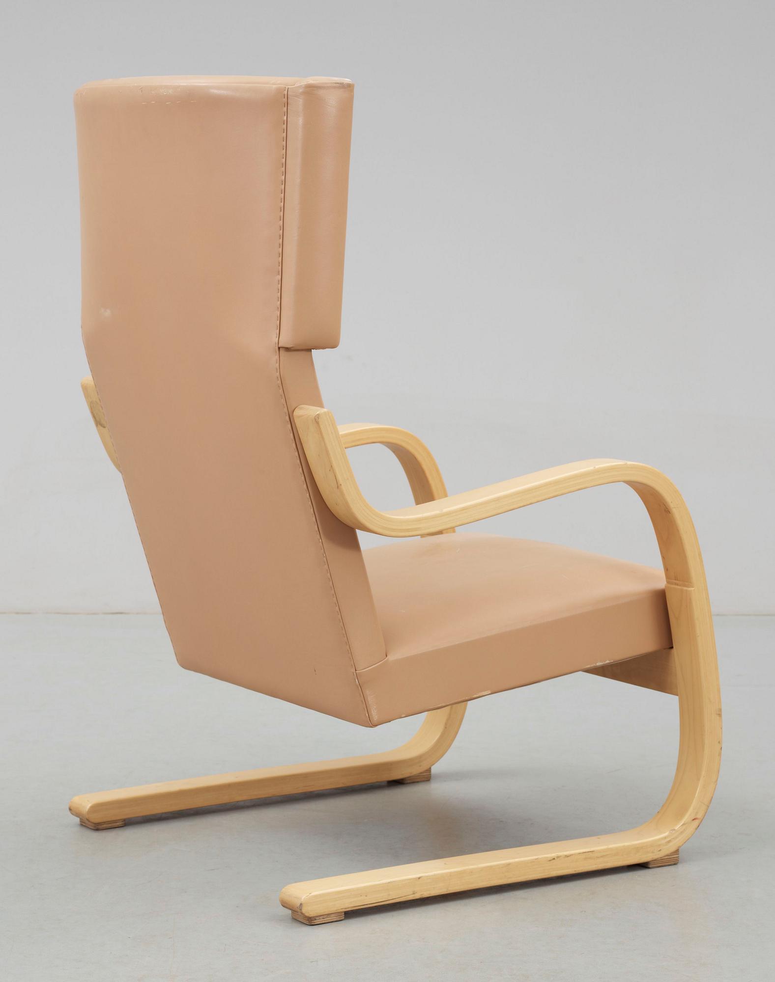 FÅTÖLJ, "Modell 401". Alvar Aalto, Artek, Finland.