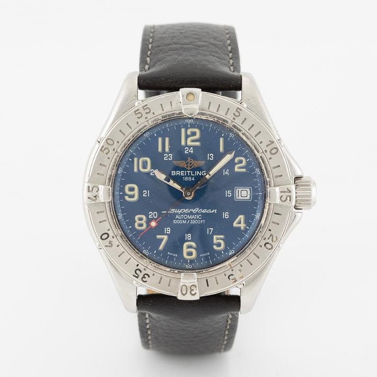 Breitling, SuperOcean, armbandsur, 41 mm.