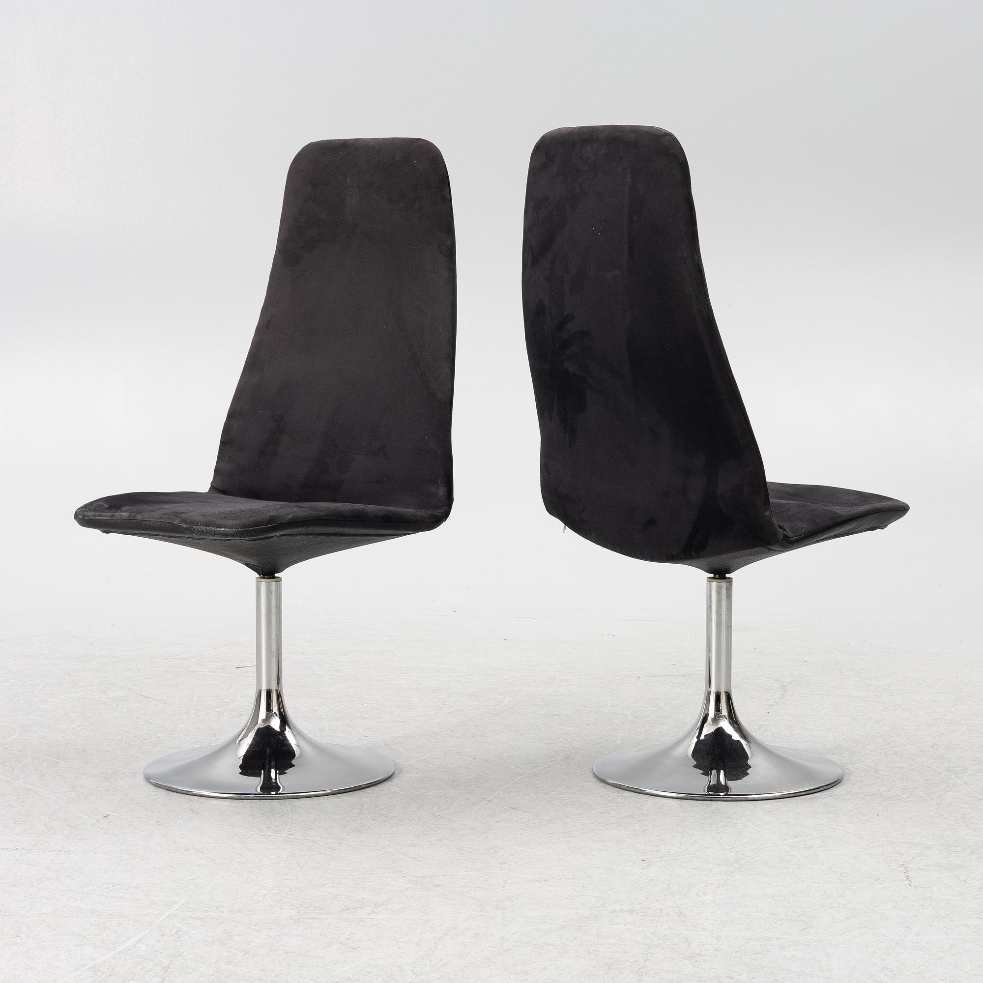 A set of 6 "Viggen" chairs, Johansson Design Markaryd, second half of the 20th century.