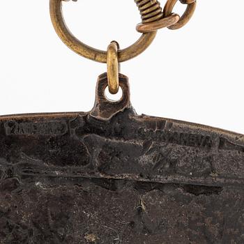 Pentti Sarpaneva, collier, brons, Finland, 1960-tal.