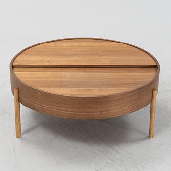 Smith Matthias & Ditte Vad,  an 'Arc' walnut coffee table, Woud, 2021.