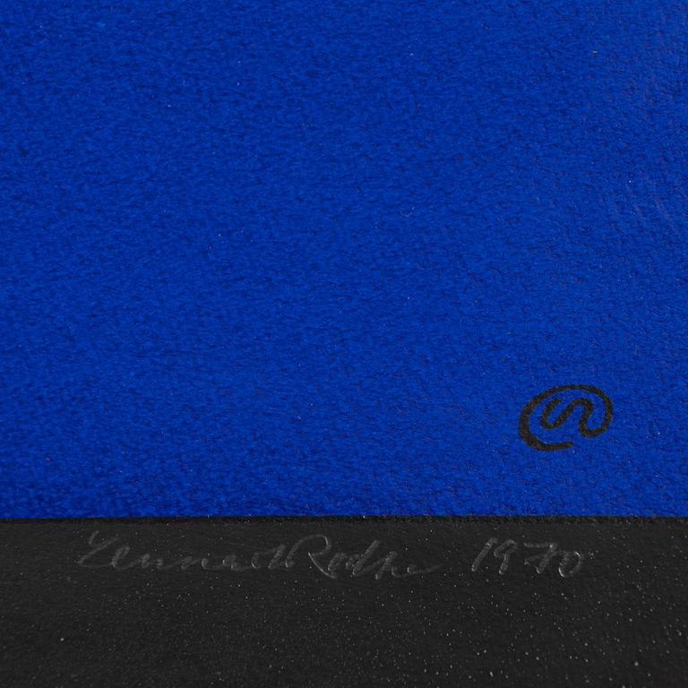 Lennart Rodhe, silkscreen in colours, 1970, signed 130/260.