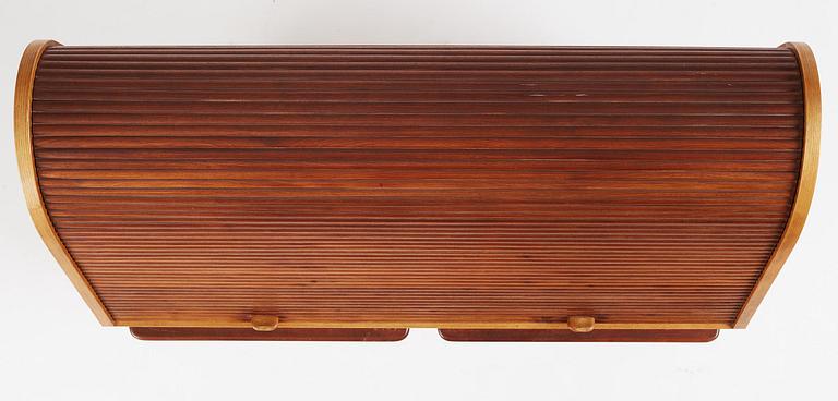 Frederik Christian Lund, a Cuban mahogany and ash sideboard, cabinetmaker K. Thomsen, Denmark, ca 1936.