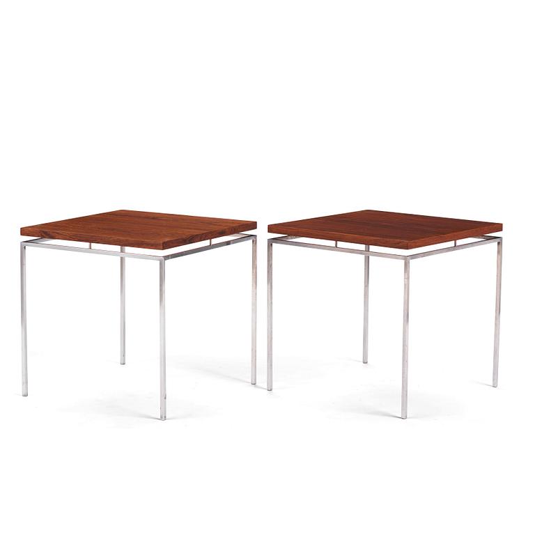 Knud Joos, a pair of side tables, Jason, Denmark 1960s.