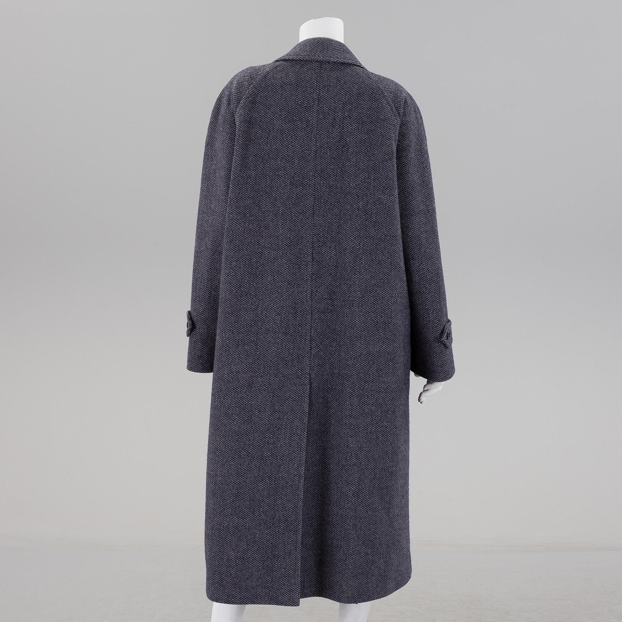 A Burberry mens wool coat in size app L.