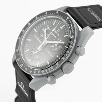 Omega/Swatch, MoonSwatch, "No Reserve", collection of 14 pcs, chronograph, wristwatches, 42 mm.