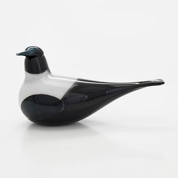 Oiva Toikka, a glass bird, signed O. Toikka Nuutajärvi.