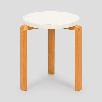 Alvar Aalto, A 1940s '60' stool for  O.Y. Huonekalu- ja Rakennustyötehdas A.B. Finland.