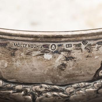 SKÅL, silver. Gustav Möllenborg, Stockholm, 1902. Vikt av 344 g.