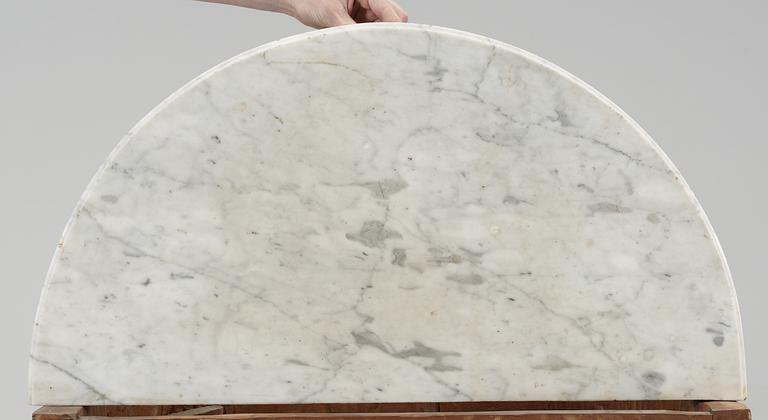 A Gustavian late 18th Century console table.