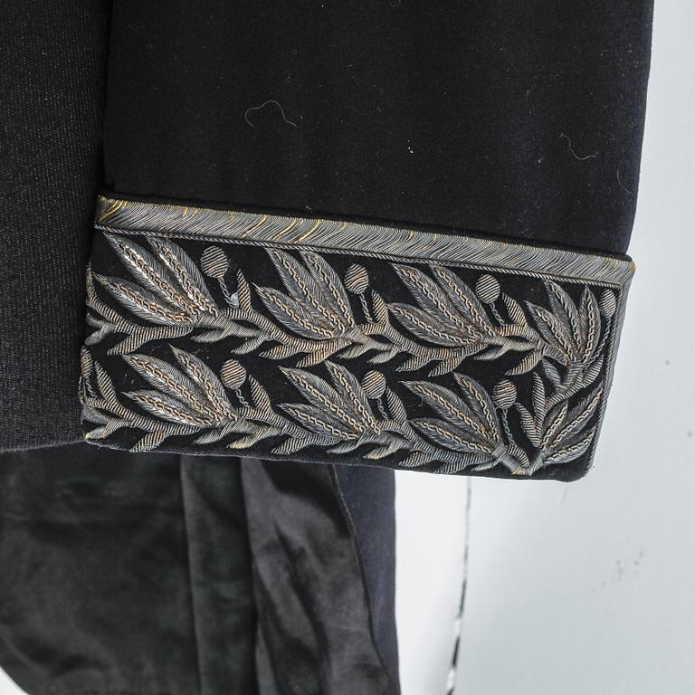 ÄMBETSMANNAUNIFORM, 3 delar, tidigt 1900-tal.
