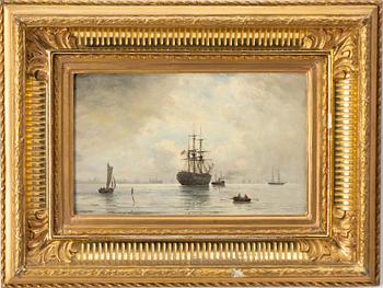Carl Gabriel Adelsköld, Fartyg till havs.
