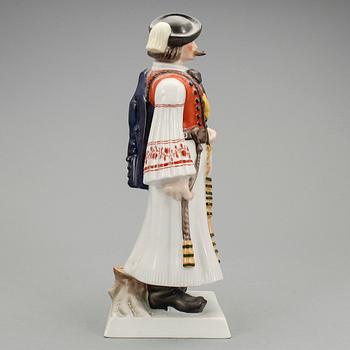 FIGURIN, porslin, Herend, Ungern, 1900-talets andra hälft.