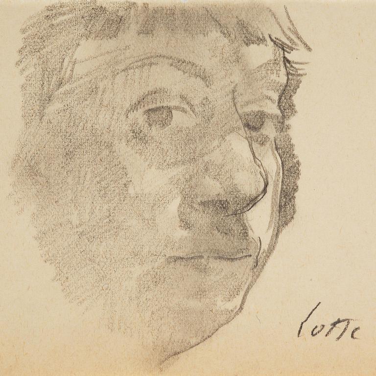 Lotte Laserstein, Självporträtt.