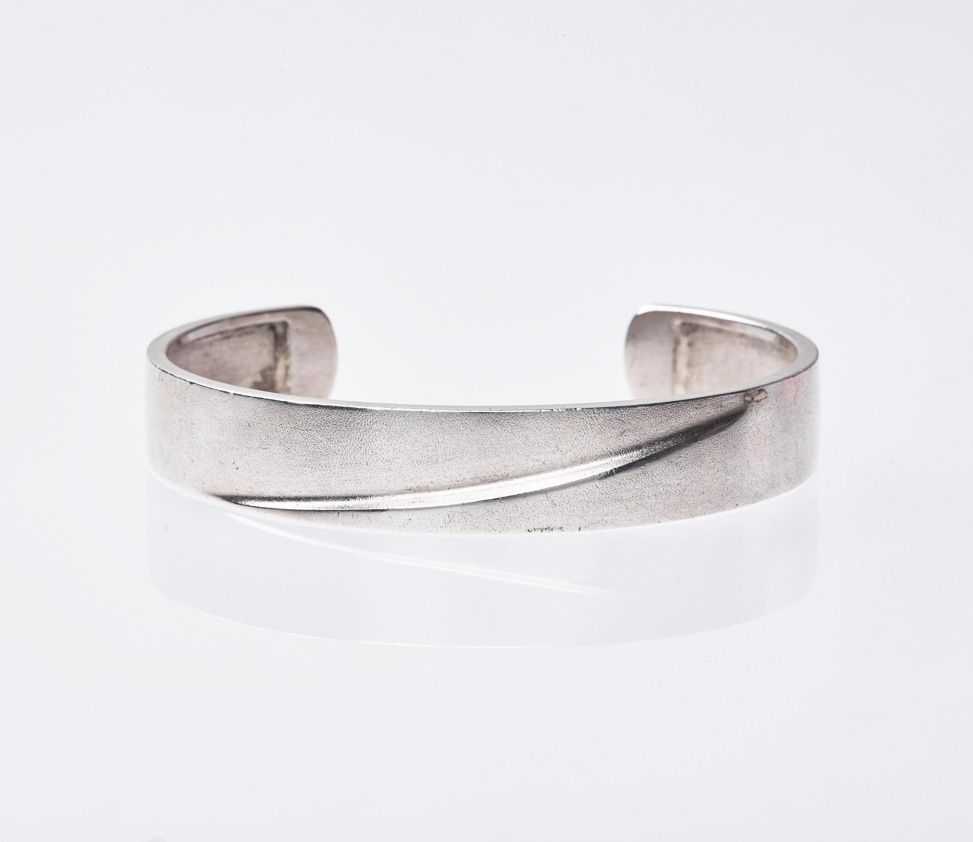 ARMRING, Lapponia, Finland, 1986, sterlingsilver.