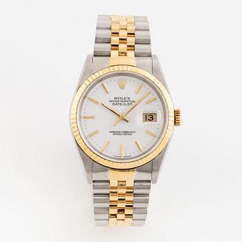 Rolex, Oyster Perpetual, Datejust, wristwatch, 36 mm.