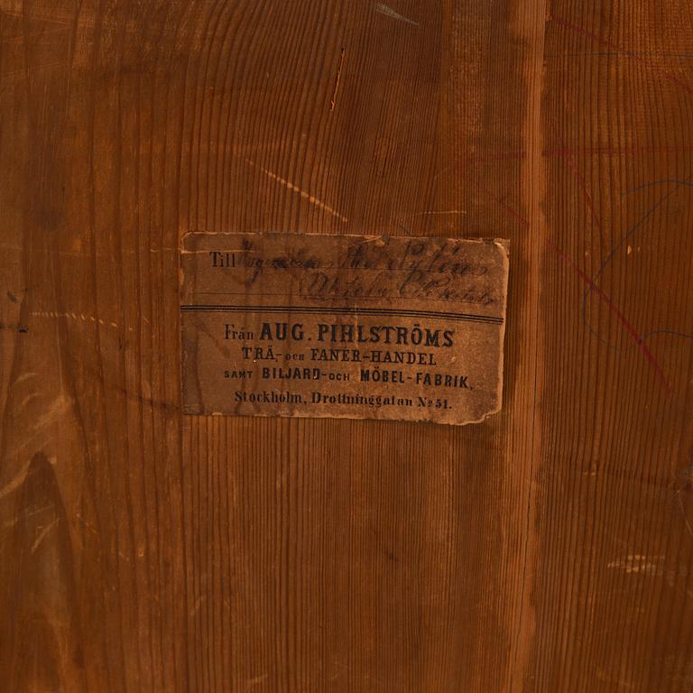 A Gustavian style chest of drawers, Aug. Pihlström, early 20th Century.