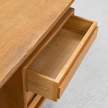 Gunni Omann, an oak desk, 1960's.