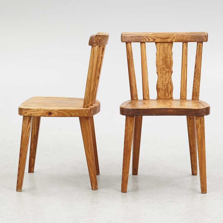 Chairs, a pair, Åby Möbelfabrik, 1930s/40s.