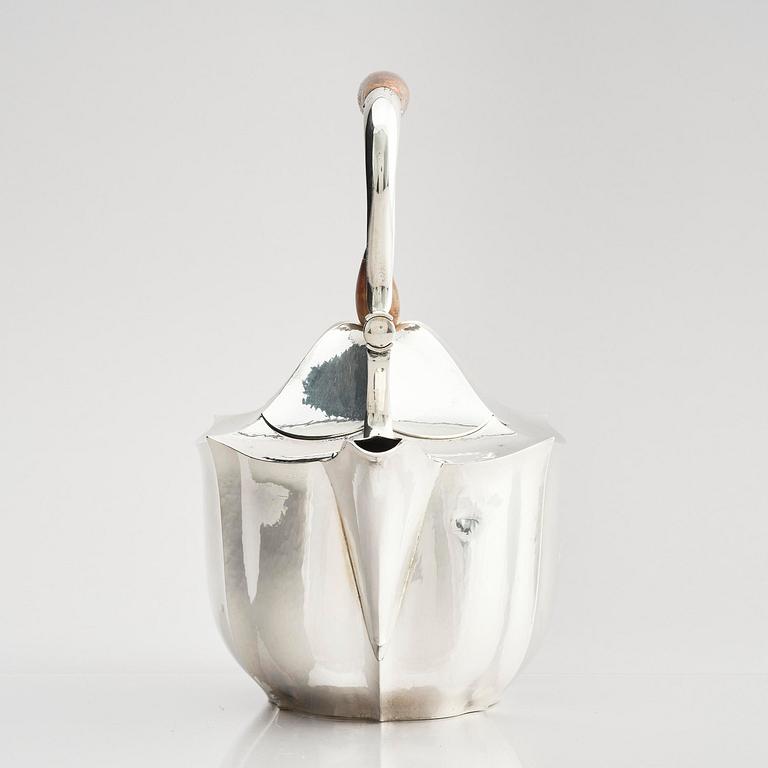 Karl Anderson, a silver coffee- and teaset, 4 pieces, Stockholm, Sweden 1918.