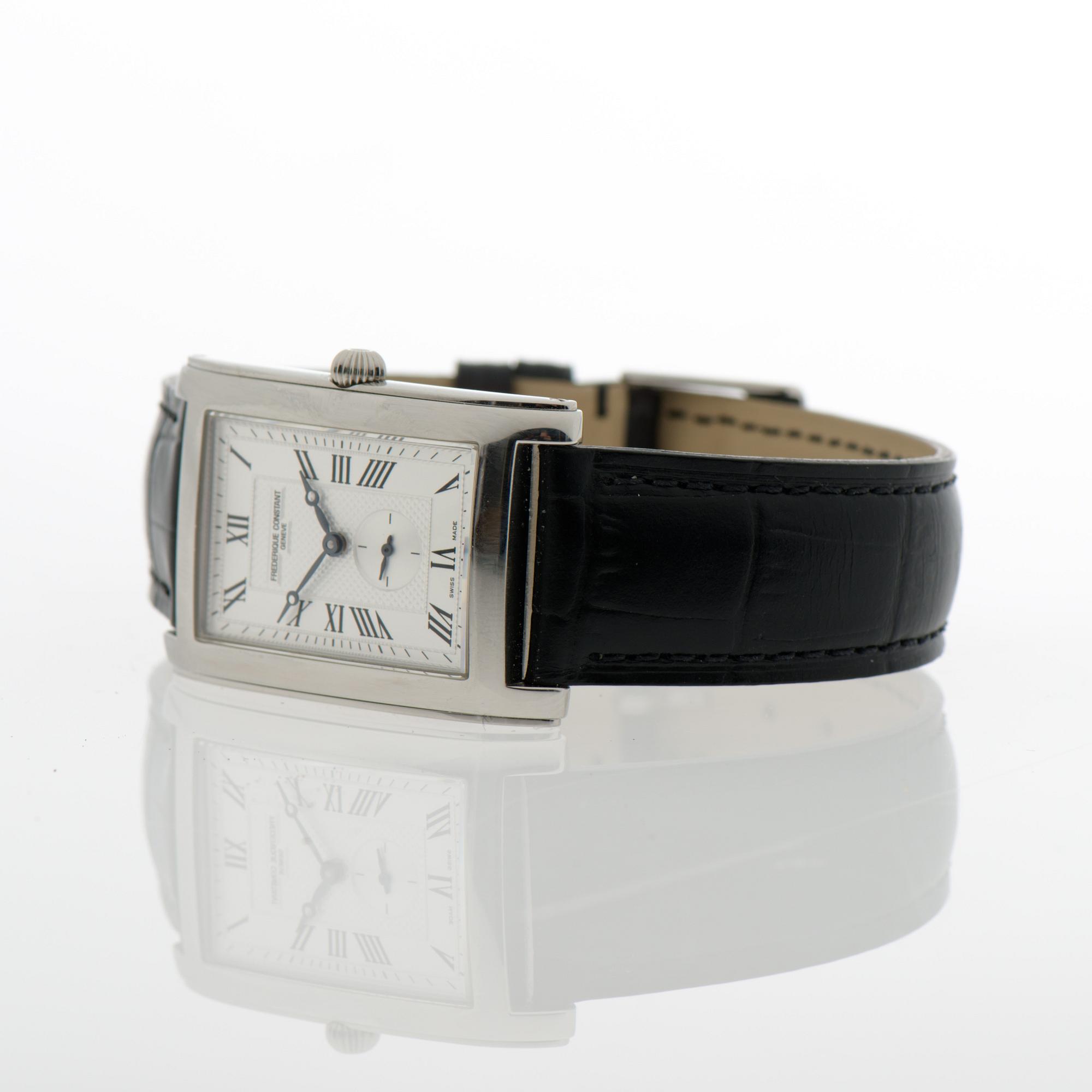 FREDERIQUE CONSTANT, wrist watch, 26 x 32-40 mm.