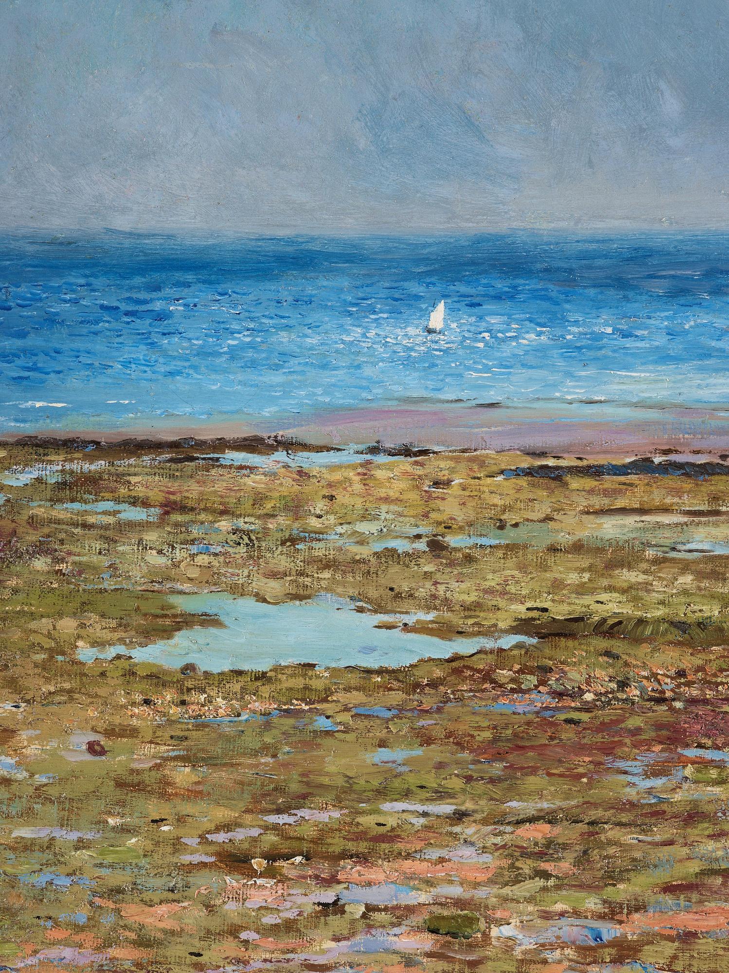 Carl Fredrik Hill, ”Havsbris – Luc-sur-Mer”.