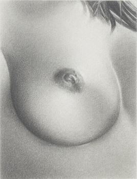 Ed Kay, signed Edward K on verso, executed in 2010, 
graphite on paper.