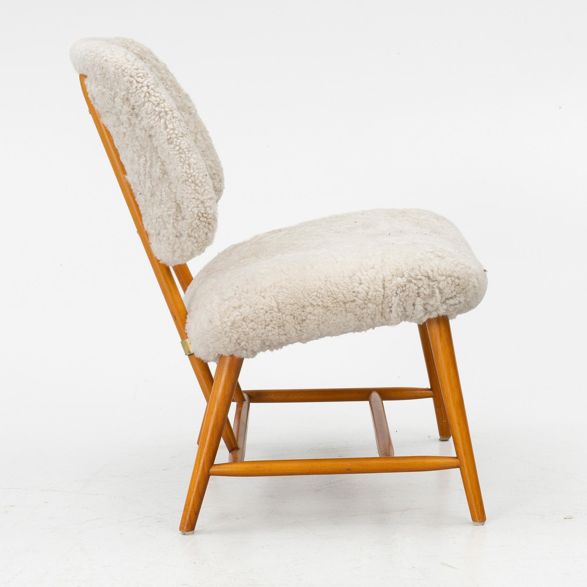 Alf Svensson, Armchair, “Teve”, Bra Bohag, Studio Ljungs Industrier, 1950s.