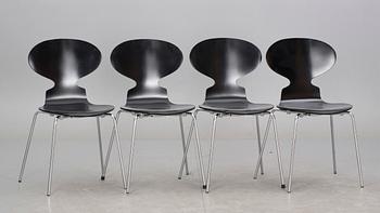 STOLAR, "Myran", Arne Jacobsen för Fritz Hansen. Bär datering 1976.