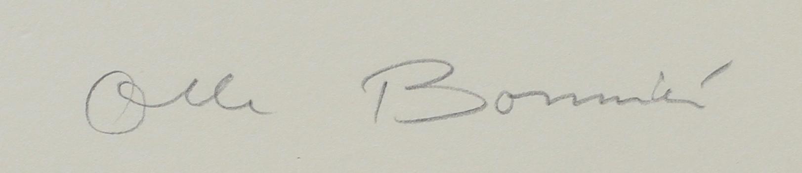 OLLE BONNIÉR, litografier, 3 st, sign o numr.