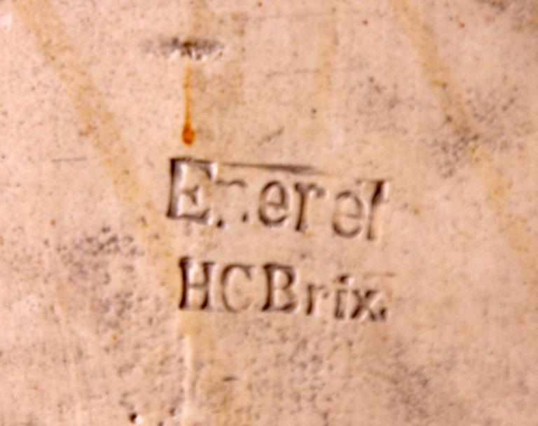 VÄGGPLATTOR, 2 st, gips, sign Eneret.