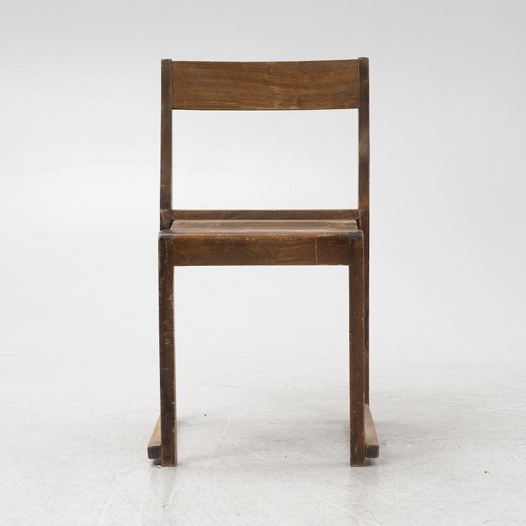 Sven Markelius, a set of eight chairs, mid 20th Century.