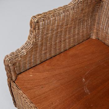 FÅTÖLJER, ett par, 1900-talets fjärde kvartal.