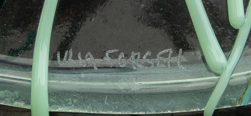 Ulla Forsell, fat unikat signerat och daterat 06.