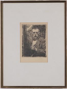 Anders Zorn, "Självporträtt 1911".