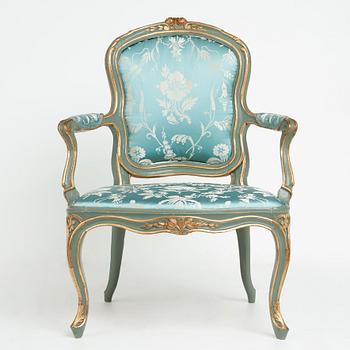 A Swedish Rococo 18th century chair.