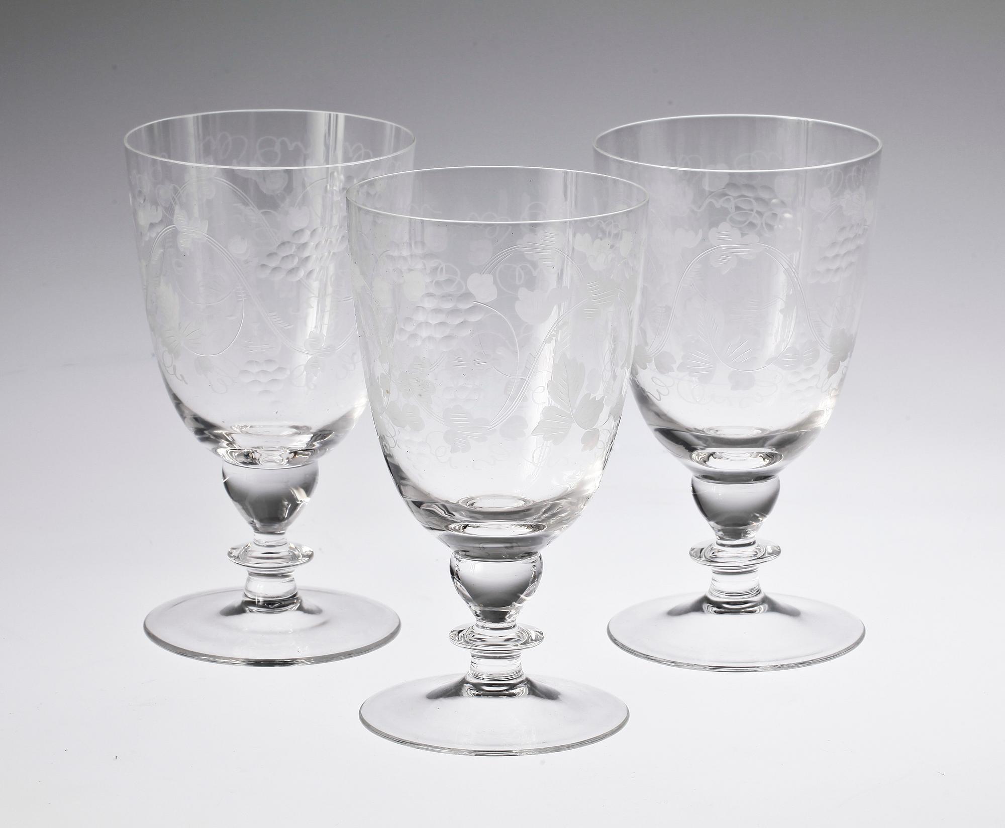 VINGLAS. 19 st, 1900-tal.