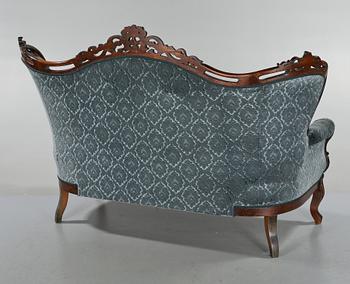 SOFFA, nyrokoko, sent 1800-tal.
