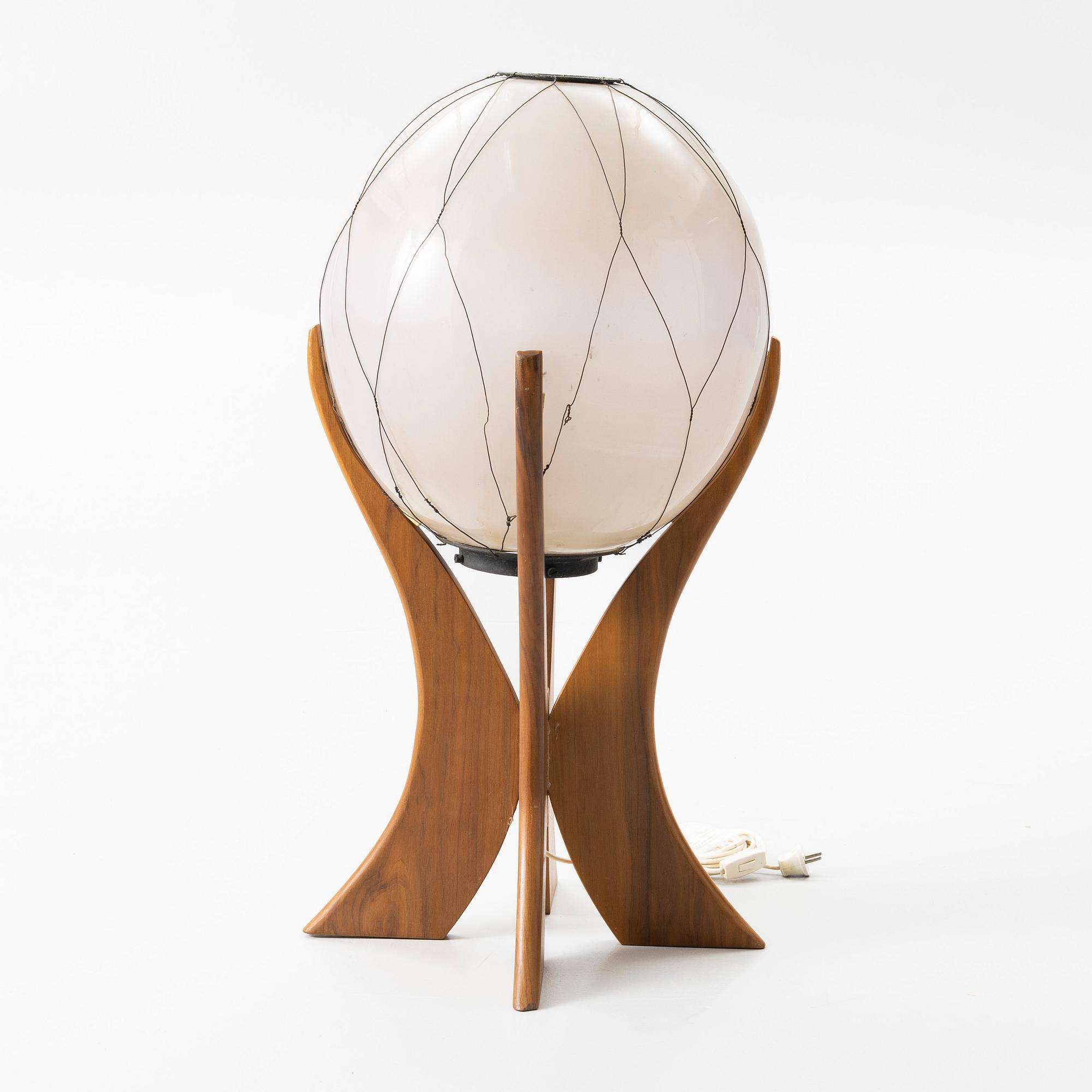 Golvlampa, 1900-talets mitt.