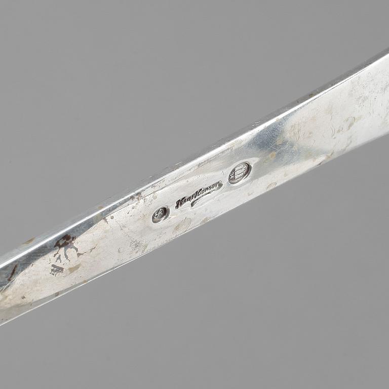 BESTICKSERVIS, 76 delar, sterlingsilver, Hans Hansen, Danmark, bland annat 1934. Vikt ca 2467g.