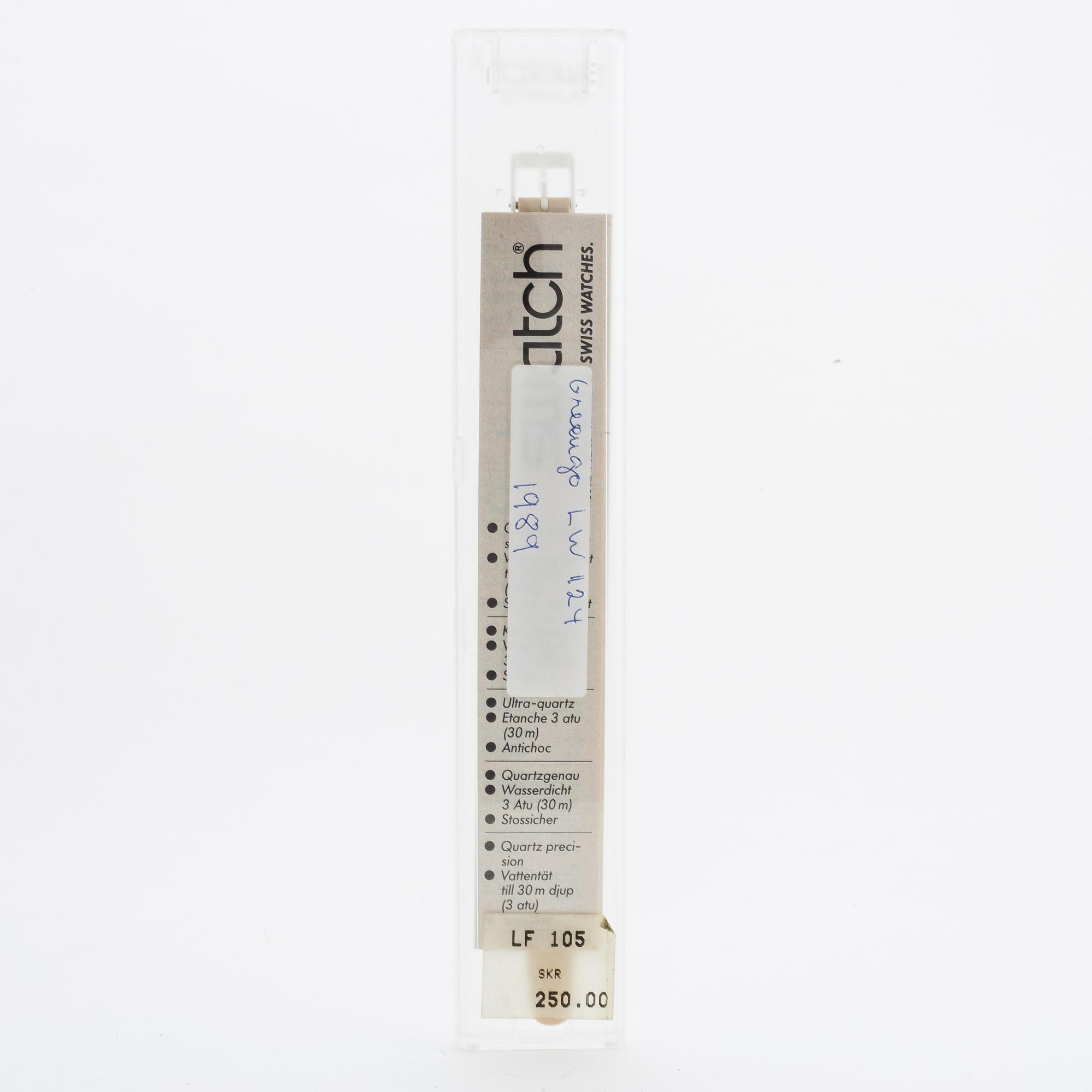 Swatch, Greengo, armbandsur, 25 mm.