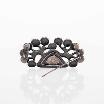 BROSCH, silver. Kustaa Severin Sahlstedt, Åbo 1915.