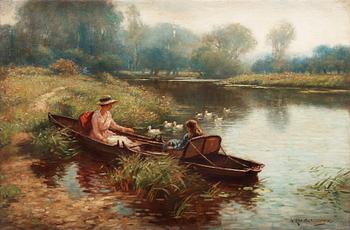 242. William Kay Blacklock, "Backwater on the Ouse".