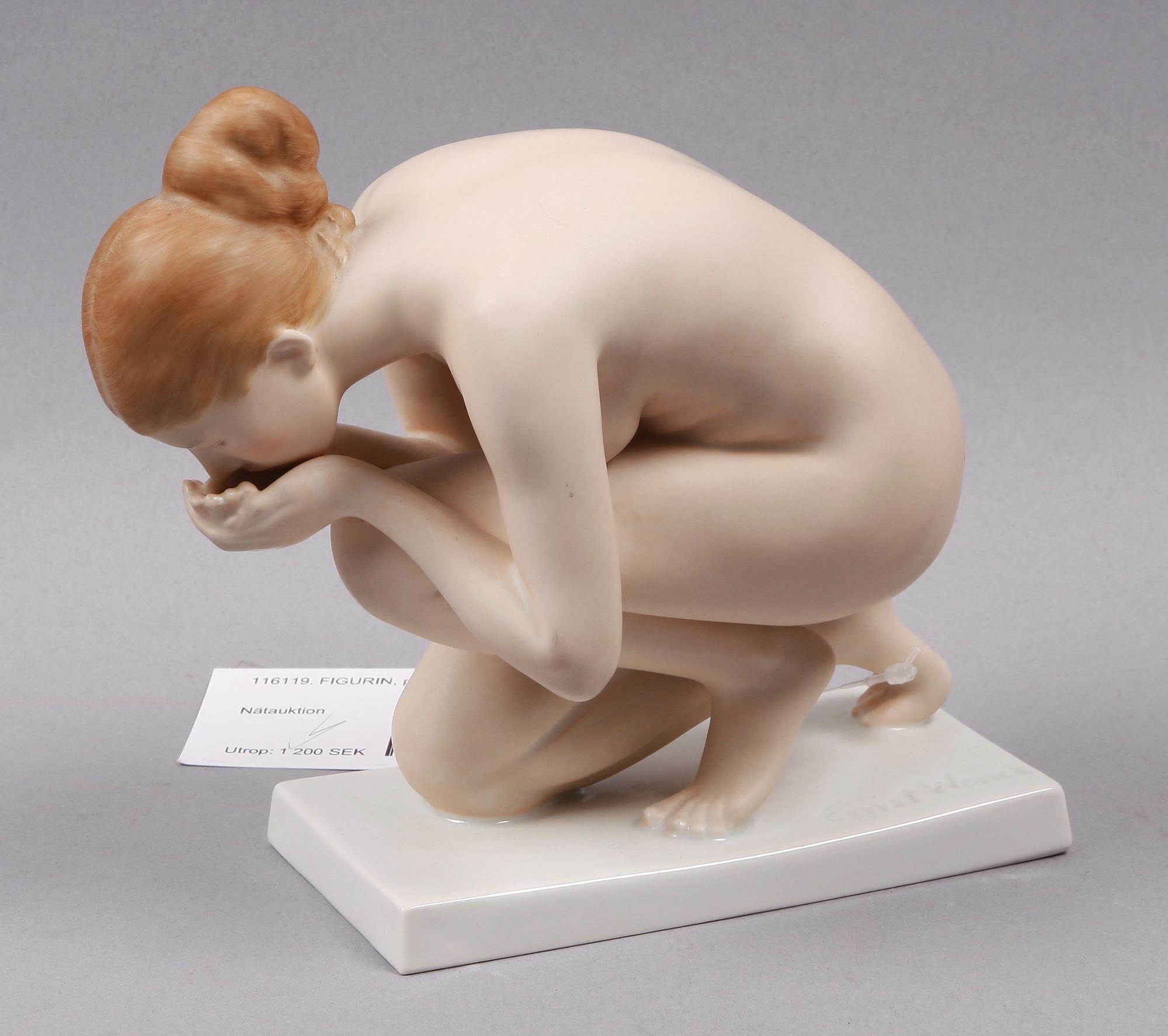 FIGURIN, porslin, Ernst Wenck, Rosenthal.