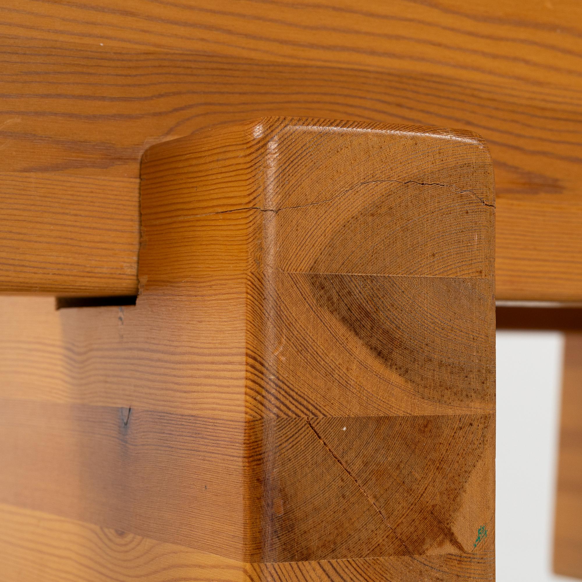 A 'Säter' coffee table, IKEA, 1970's.